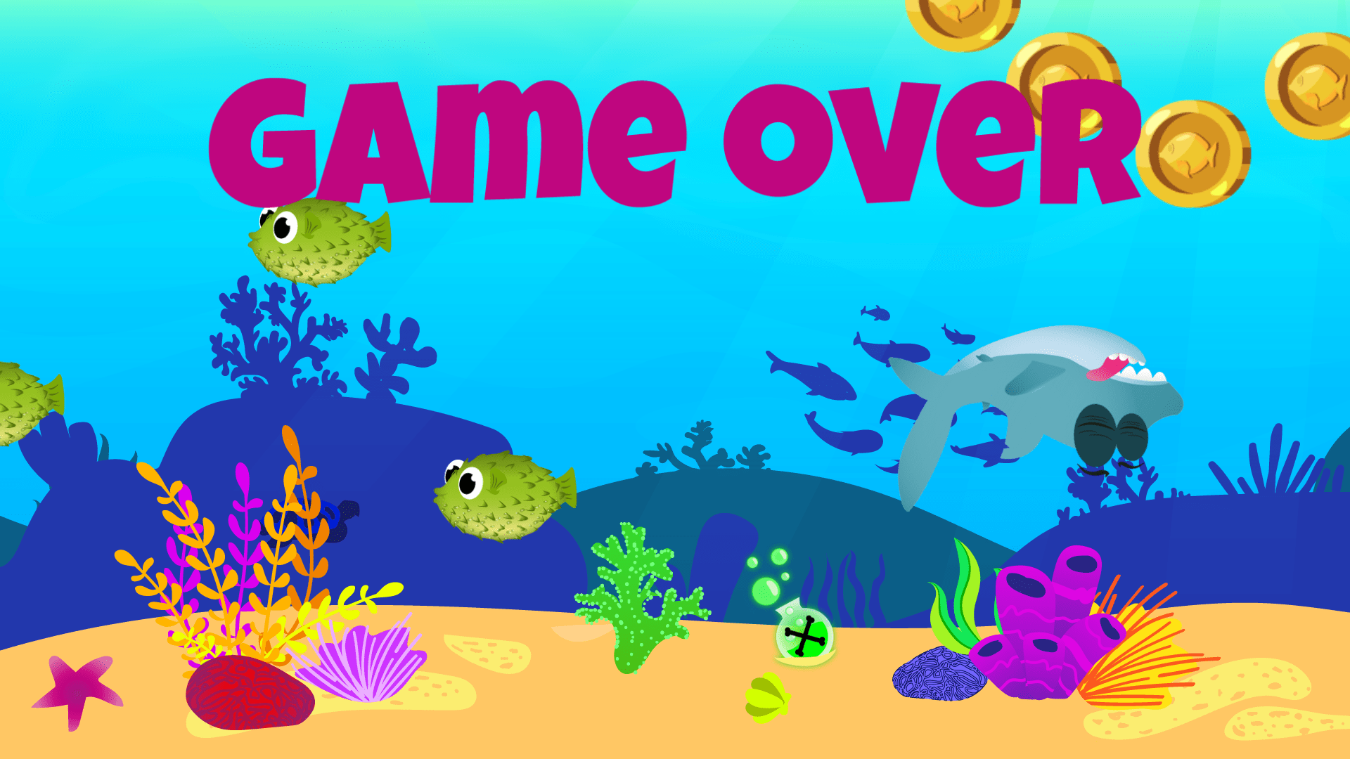 Game Over Screen